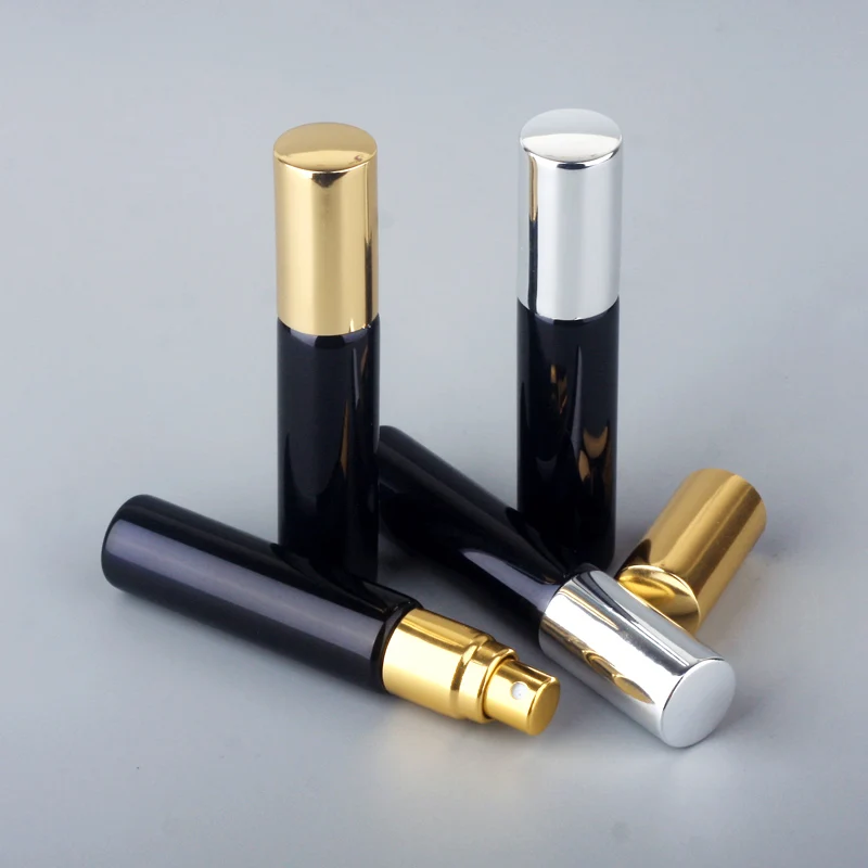50 шт./лот 10 мл УФ покрытие Стекло Мини Parfume бутылка многоразового использования портативный флакон духов спрей бутылки Пустые Контейнеры