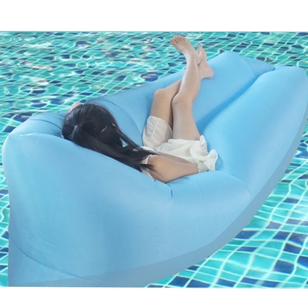 Надувной шезлонг весенний кемпинг надувной диван кровать походный спальный