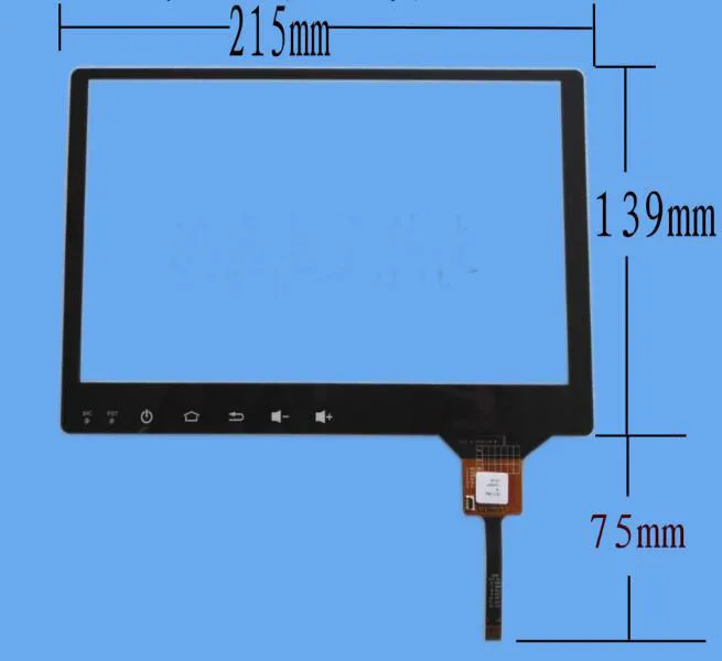 9 дюймов 215*139 10 1 239*156 мм android навигация Сенсорный экран JTS018 IC: GT911 6 pin|ЖК-экраны и