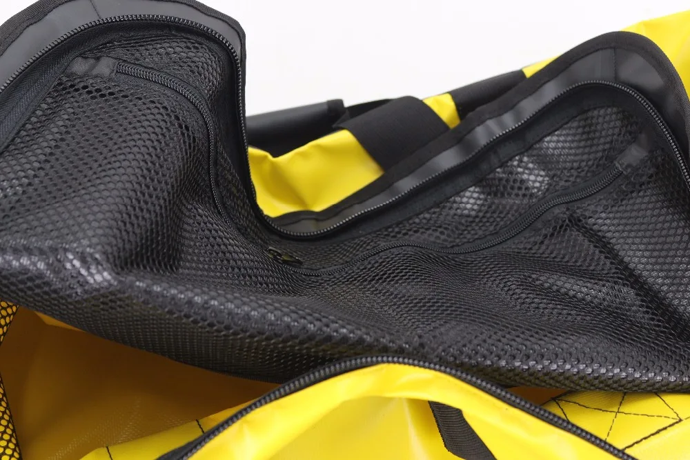 Yespace 65L спортивную сумку желтый водонепроницаемый сухой мешок рафтинг