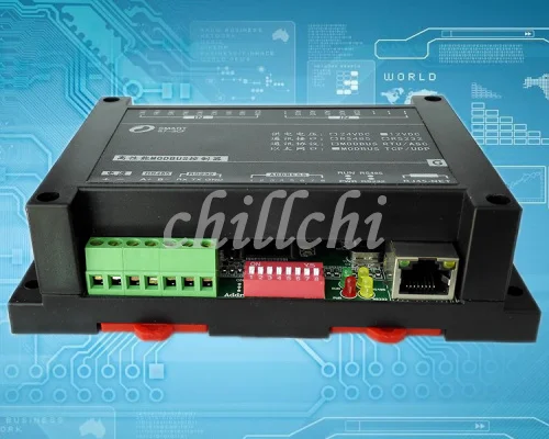 

Модуль Ethernet 8AI8DI, модуль контроля промышленного сбора порты TCP, блок ввода-вывода протокола UDP ModbusRTU