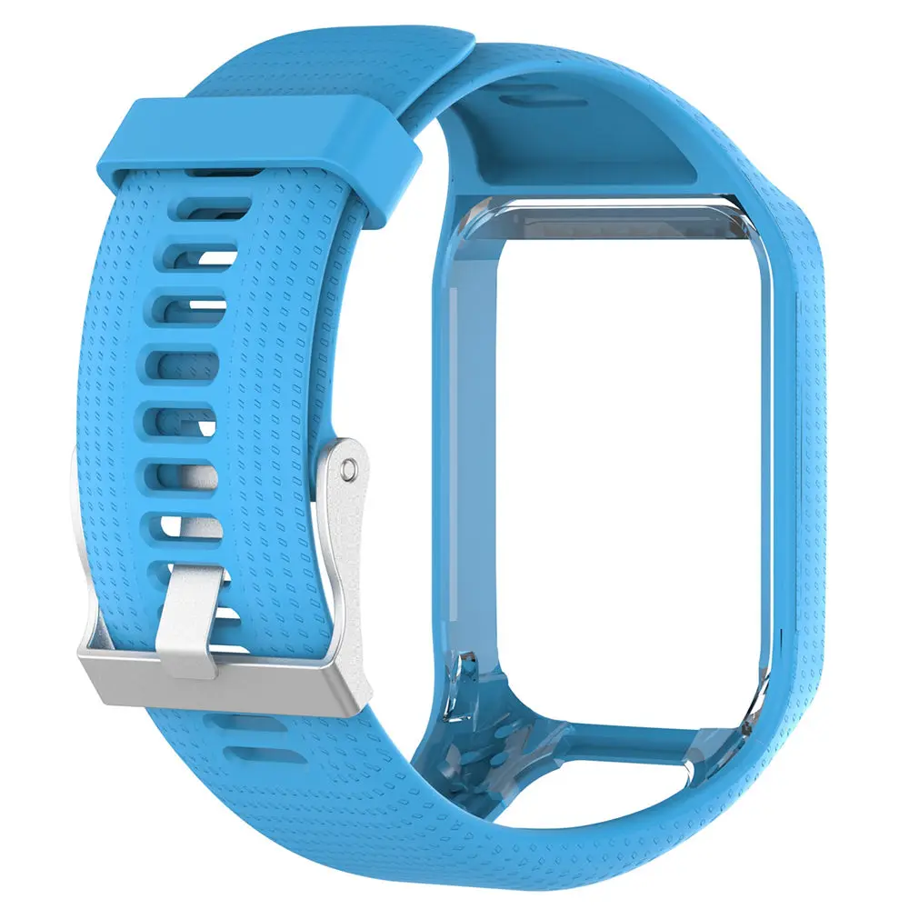 Силиконовый ремешок для часов TomTom Runner 2/3 Spark /Spark 3 /Golfer 2/браслет наручных