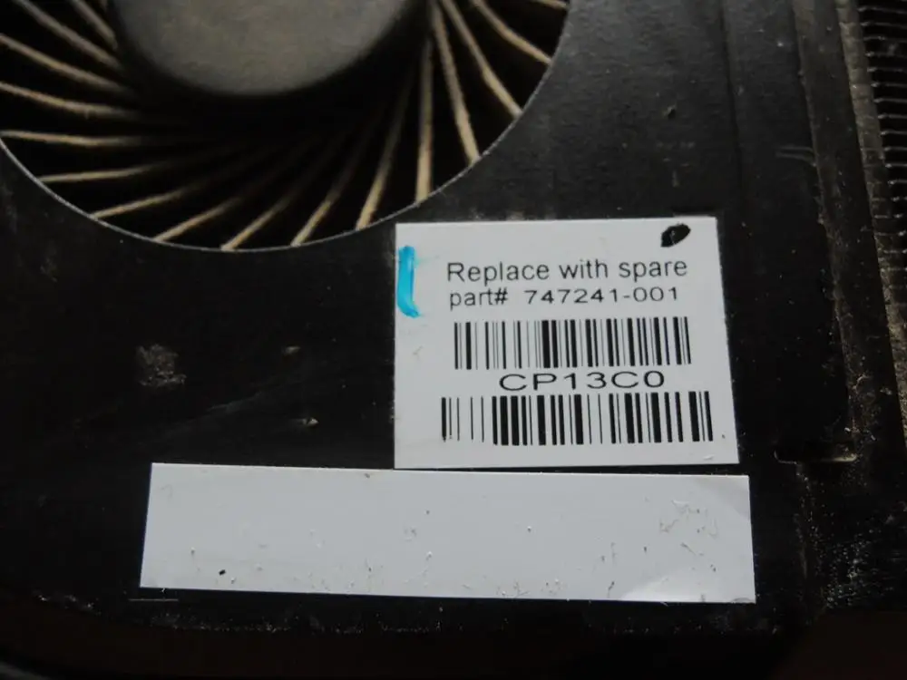 

Used heatsink fan Cpu cooling Fan For HP 14-D 15-D 747241-001