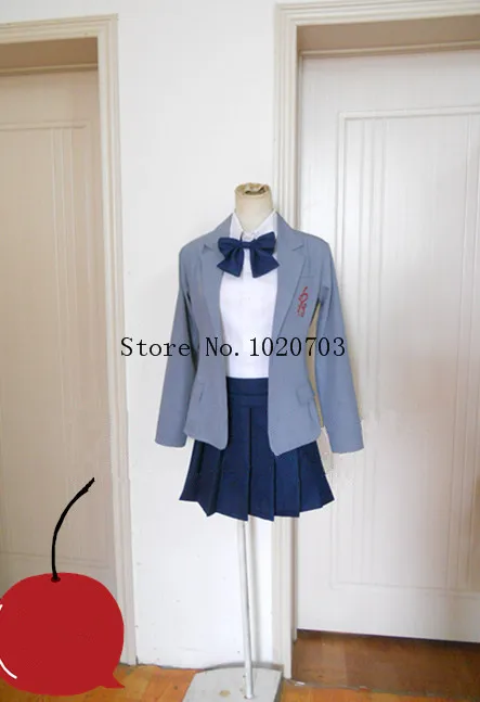 Ежемесячный костюм для косплея Nozaki-kun Chiyo Sakura девочек |