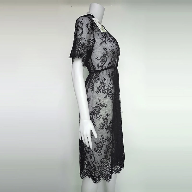 Черные кружевные платья для беременных женщин реквизит фотосъемки Одежда