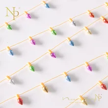 Nicro 5 м Navidad Рождественская елка, украшение, гирлянда, сделай сам, лампочки, для дома, вечерние, рождественские украшения, Три короля# ot21