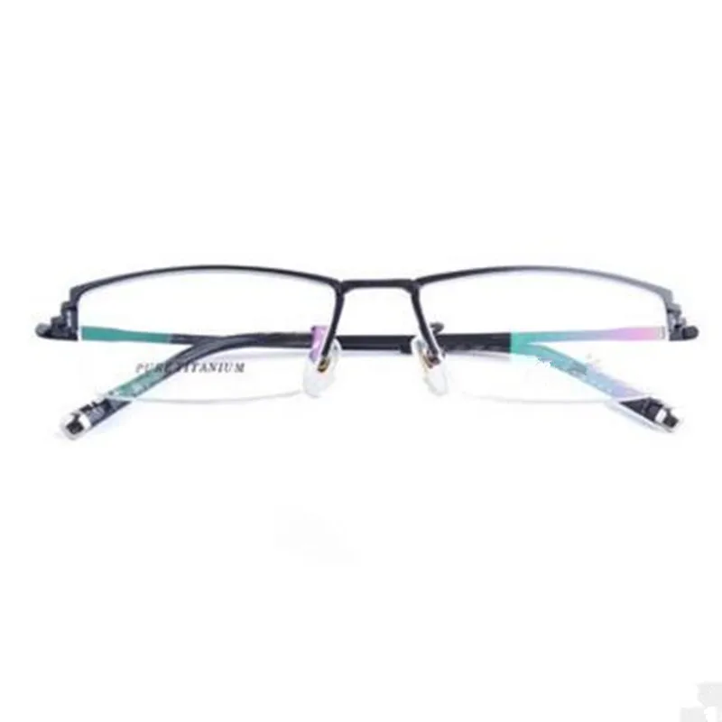 ANNE GLASSES Frame Fashion New Titanium Eyeglass Frames Men Half Rim Optical for Prescription Glasses 9925 Eyewear | Аксессуары для