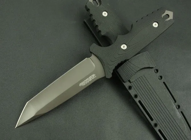 MTech USA XTREME тактические фиксированные ножи 5Cr13Mov Лезвие ABS Ручка Серый титановый