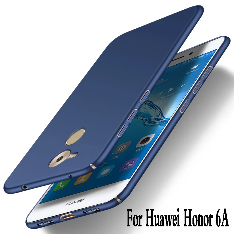For huawei honor 6a cover case hard Plastic luxury fundas Protector mobile phone back for dli-tl20 armor 5&quot |