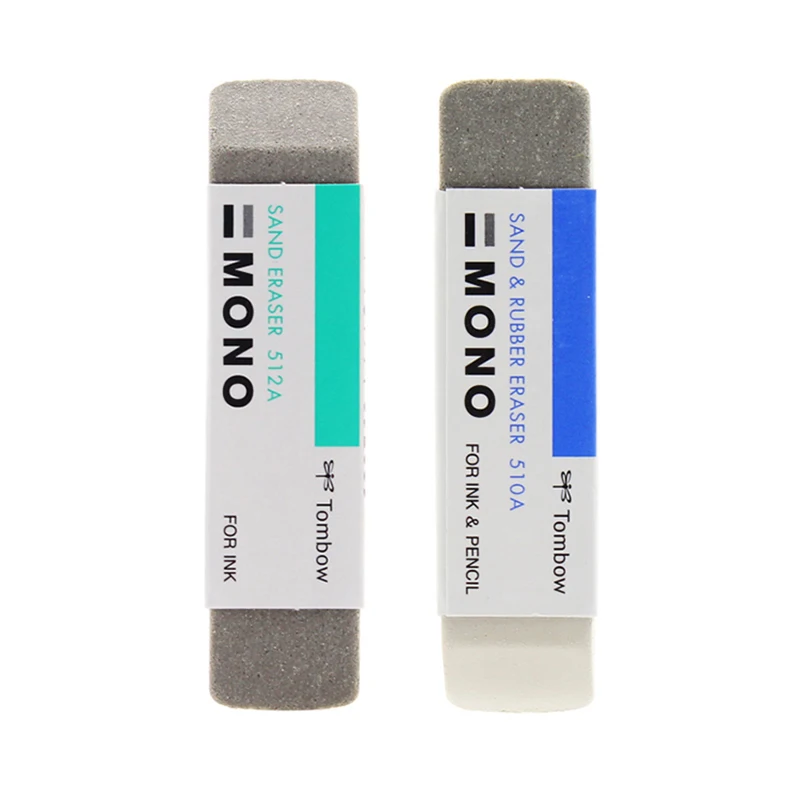 TOMBOW ластик моно яркий/искусственный для песка резиновый с двойной головкой