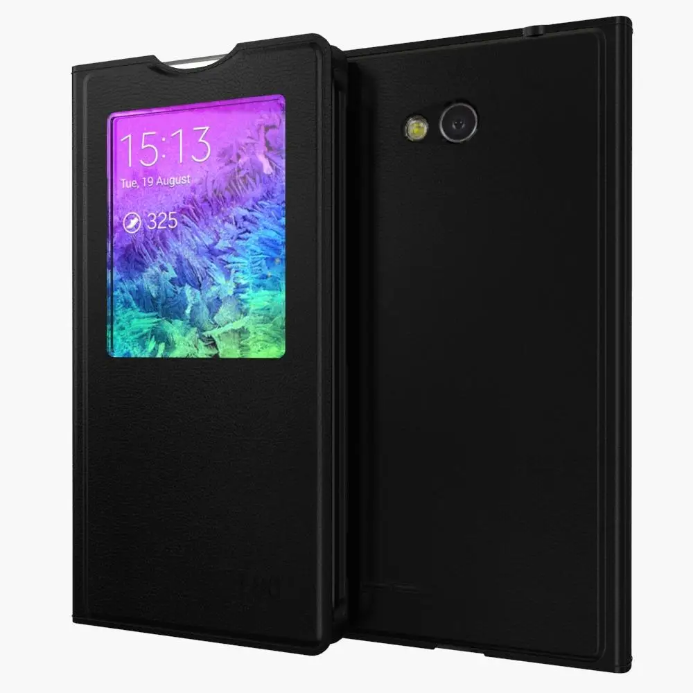 Для LG L80 модный портативный чехол с открытым окошком для D380 D375 Роскошный кожаный