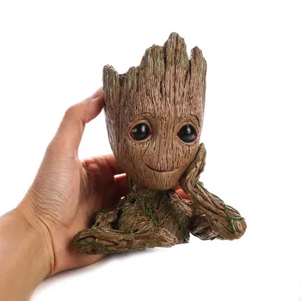 Guardians of the galaxy Tree Man Groot Half-length Model Exquisite lifelike pen container sundry 16cm | Канцтовары для офиса и