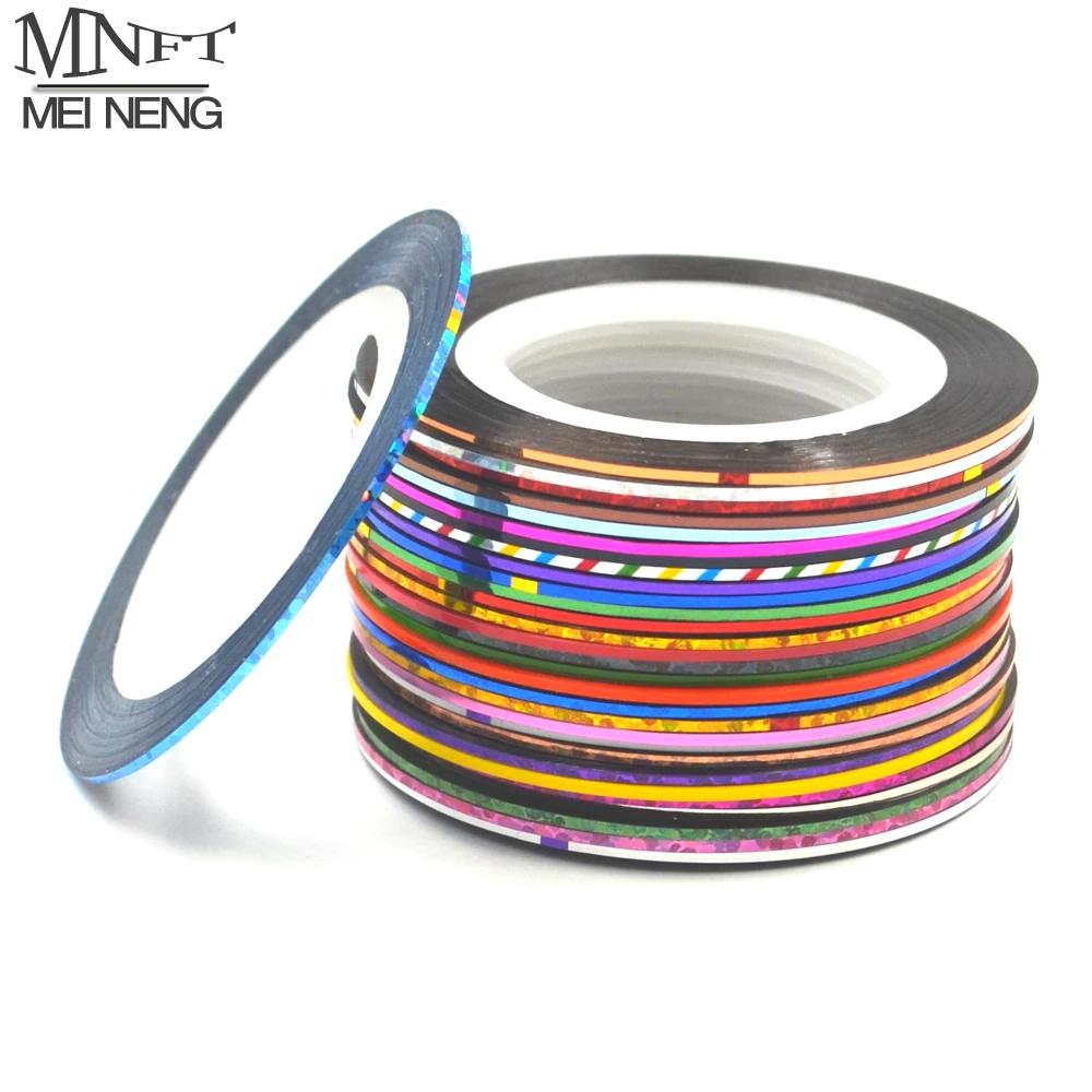 12 шт. блестящая лента MNFT шириной 1/25 дюйма 20 ярдов|fly tying tinsel|fly tyingfly fly |