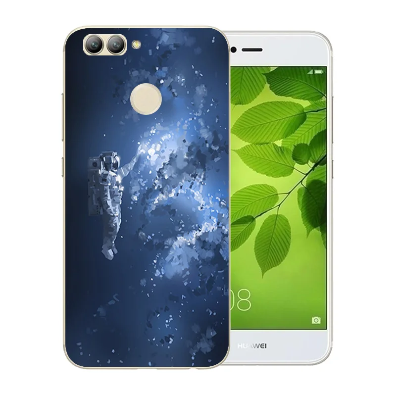 Чехлы для телефонов 5 0 дюйма Huawei Nova 2 Space World силиконовая Мягкая задняя крышка из
