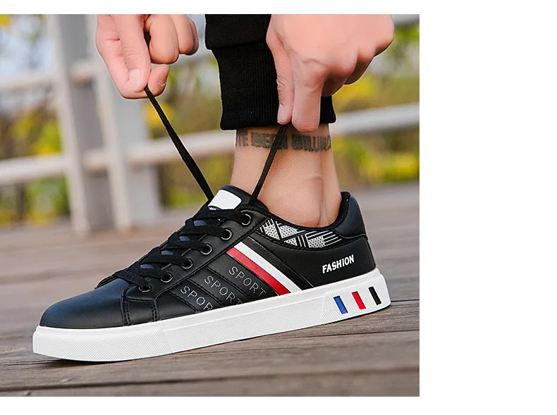 Size39-44 мужская белая повседневная обувь дышащая мягкая пу Корейская версия теннисные кроссовки спортивные кроссовки для бега мужские кроссовки красивая обувь