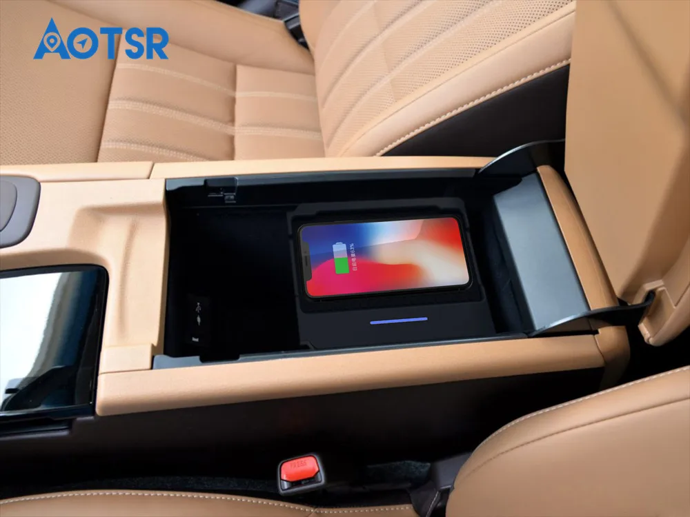 Aotsr беспроводное автомобильное зарядное устройство для Lexus 2017 ES 2014-2017