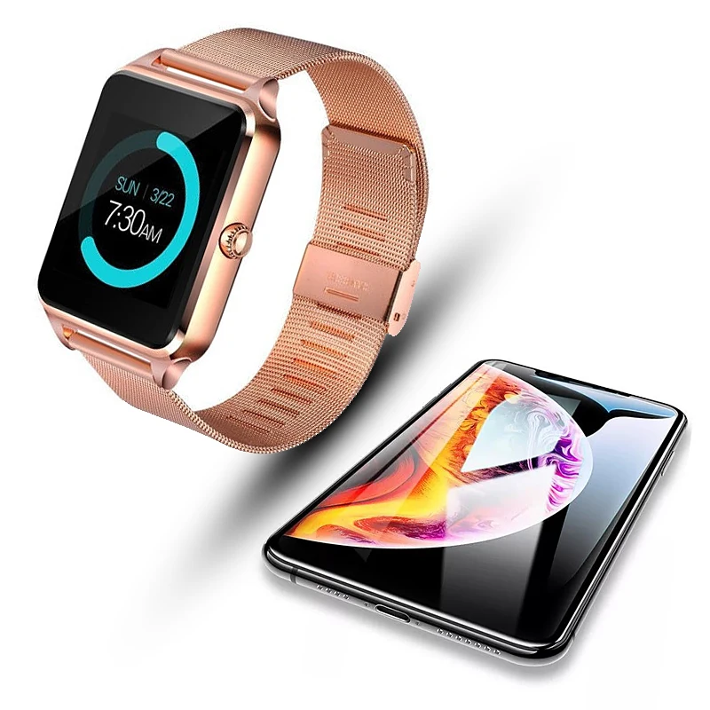 Роскошные Для женщин часы музыка женские часы-браслет Bluetooth Спорт светодиодный