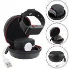 Чехол для Apple Watch Series 1234, портативный зарядный держатель для док-станции, дорожный жесткий чехол для телефона, чехол на молнии, чехол