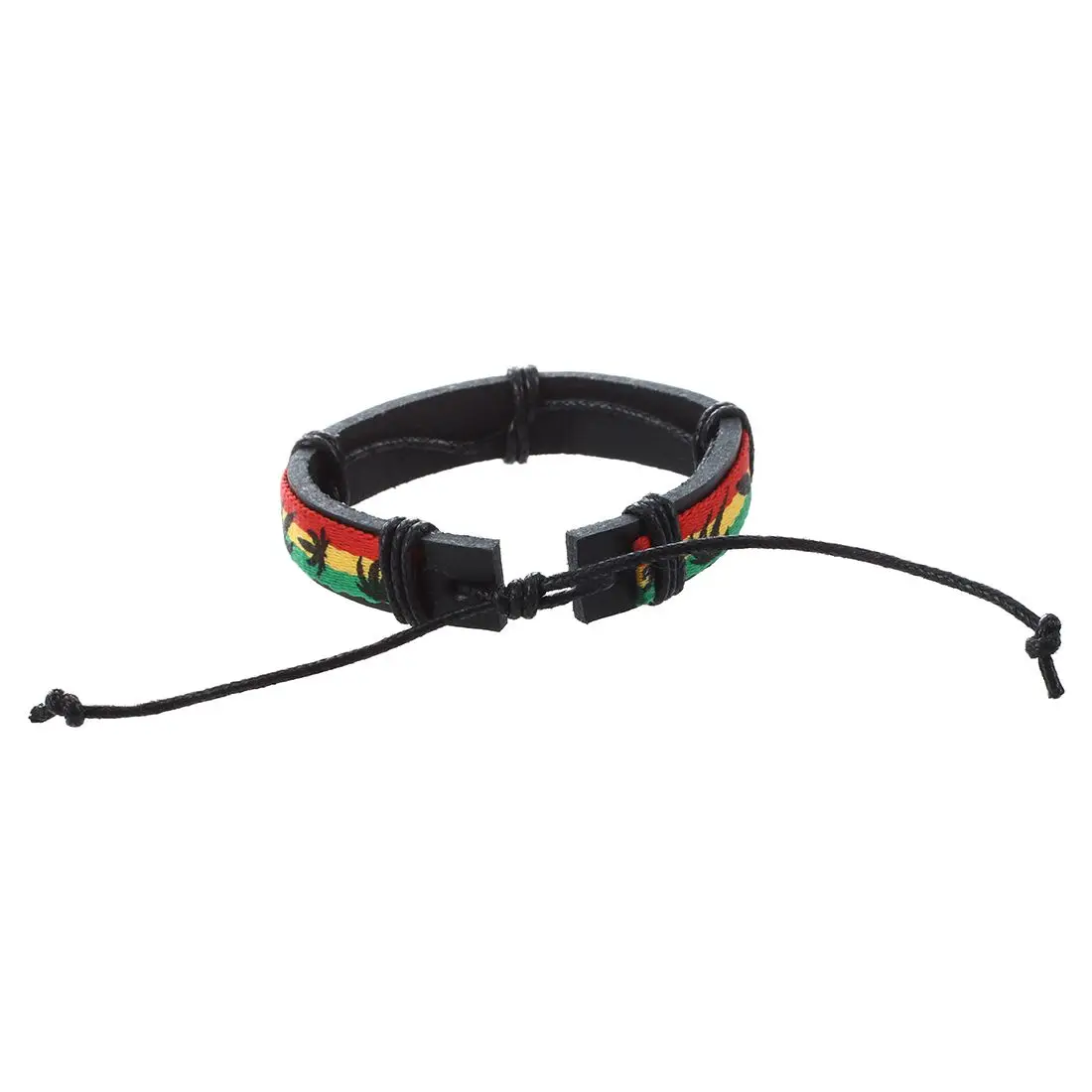 Хип хоп стиль браслет из искусственной кожи с листьями конопли|leather bracelet|bracelet
