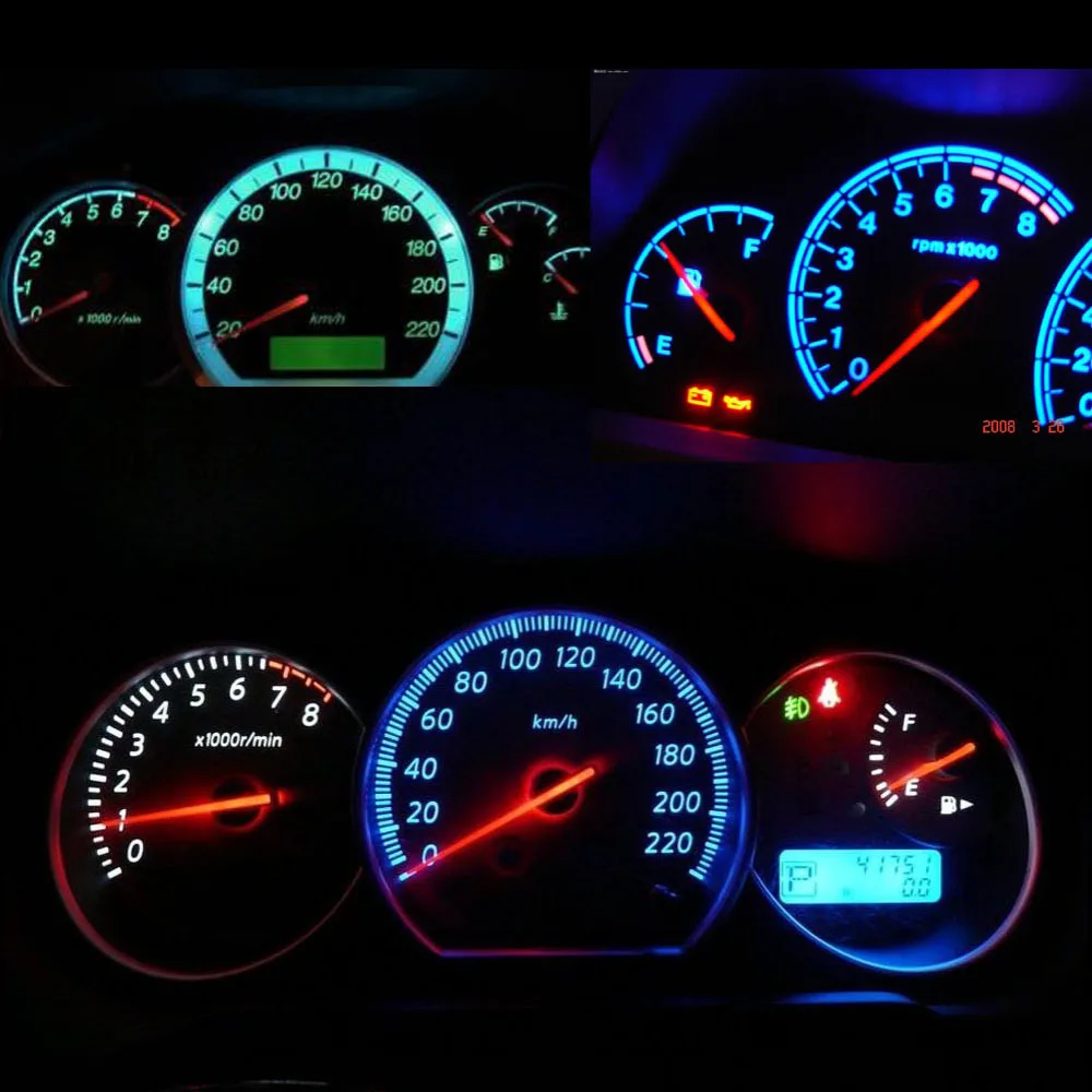 YSY 100X T3 T4.2 T4.7 1 Светодиодная автомобильная лампа smd Автомобильная внутренняя