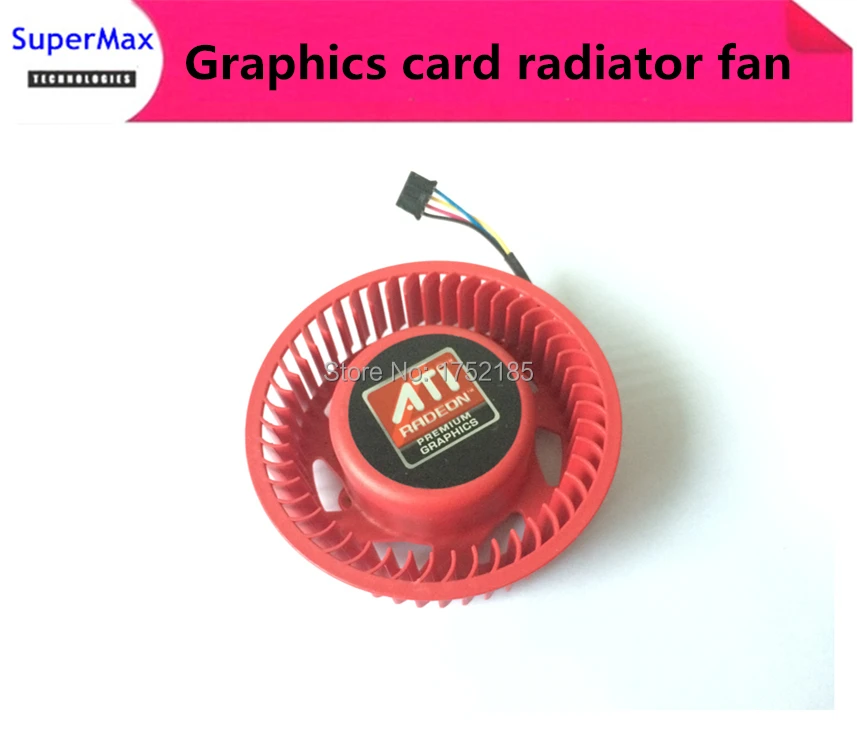 10 шт. графика/видеокарта VGA вентилятор радиатора для ATI HD5970 HD4870 HD4890 HD5850 HD5870 HD6990 HD6970