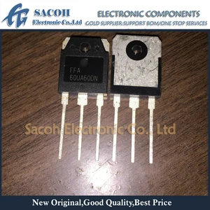 New Original 10PCS/Lot FFA60UA60DN F60UA60DN TO-3P 60A 600V Ultrafast Recovery Rectifier Diode