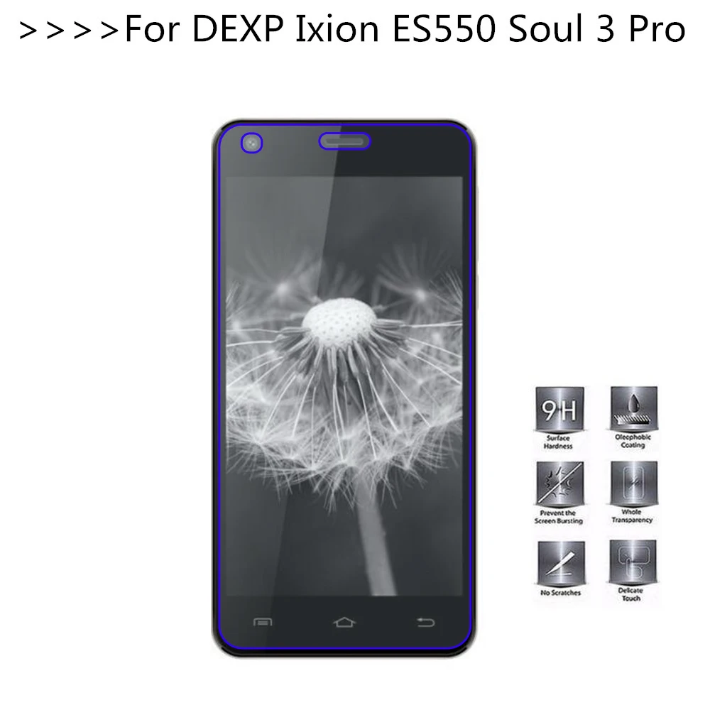 2 шт. ультра-тонкий новый для DEXP Ixion ES550 Soul 3 Pro закаленное стекло Экран протектор