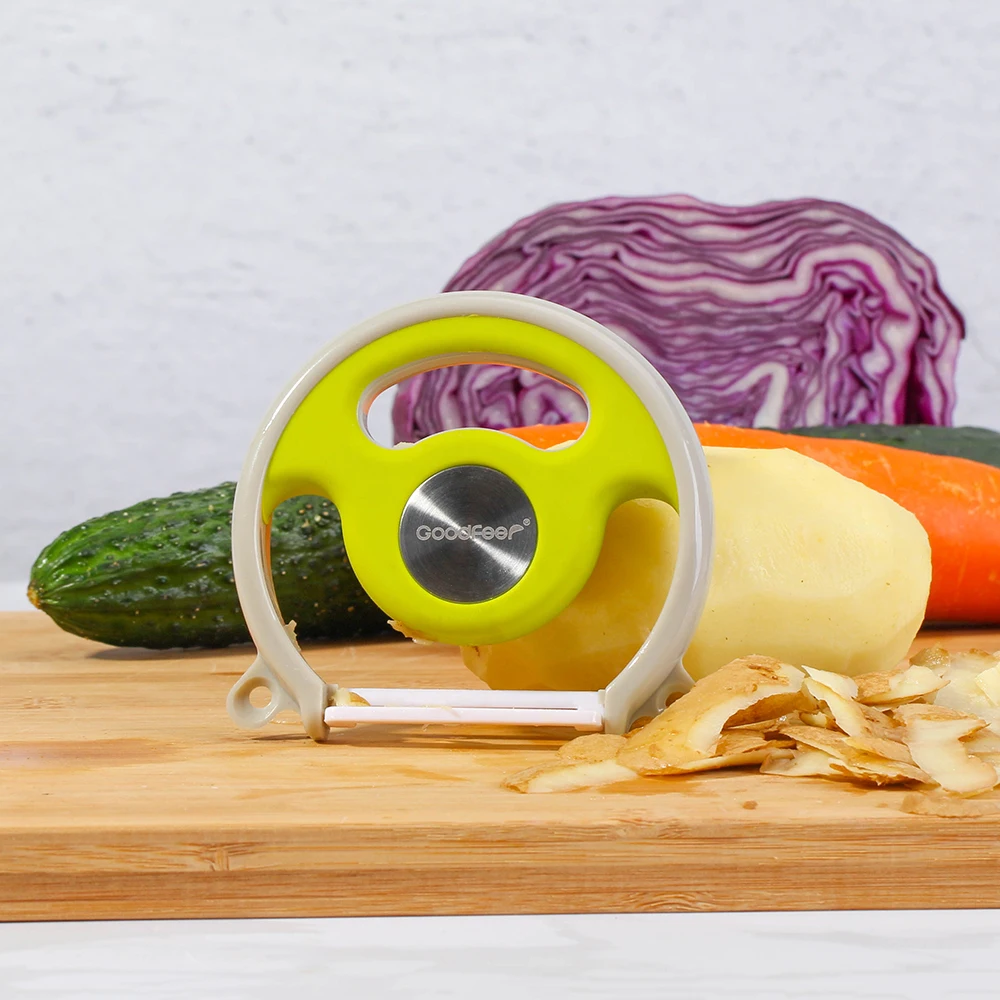 Goodfeer pp Материал C форма фрукты нож и овощной Картофелечистка Slicer Пособия по