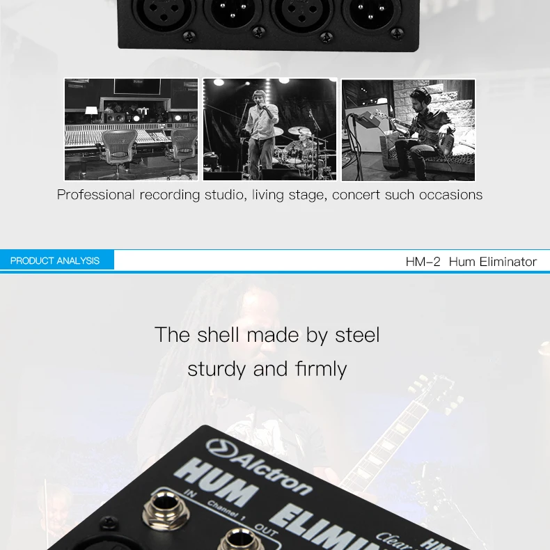 Alctron HM-2 hum eliminator hum устраняет шум