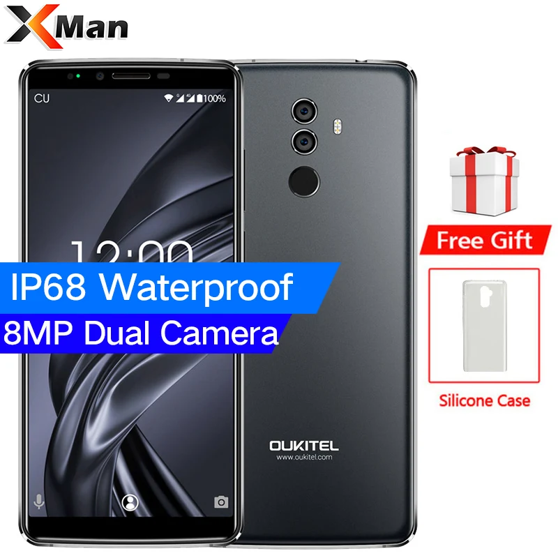 OUKITEL K8 4G LTE 6 0 &quotFHD + 18:9 B Оперативная память Встроенная 5000 мАч mtk6750t восемь ядер Android 8