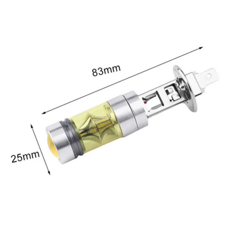 JanDeNing 2 шт. H1 20-SMD Автомобильные светодиодные противотуманные лампочки дневные