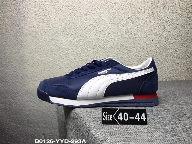 Обувь Puma Классическая нейтральная обувь цвет синий белый черный мужская размер 40