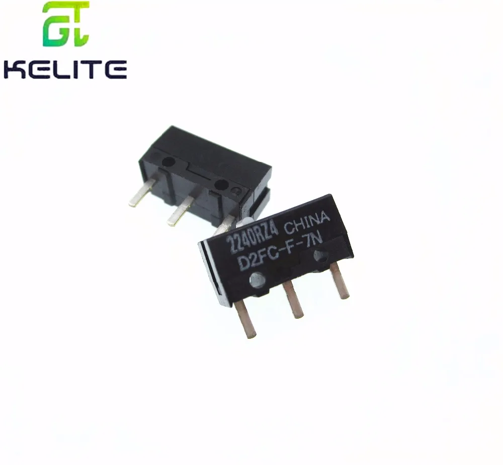 

HAILANGNIAO 100 Pcs/lot new authentic micro switch D2FC-F-7N mouse button fretting Click ten million times new