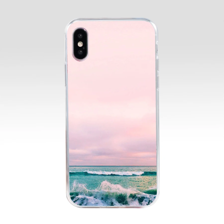 19AQ Out to Sea Мягкий Силиконовый ТПУ чехол для телефона iphone 5 5s se X XR XS Max | Мобильные