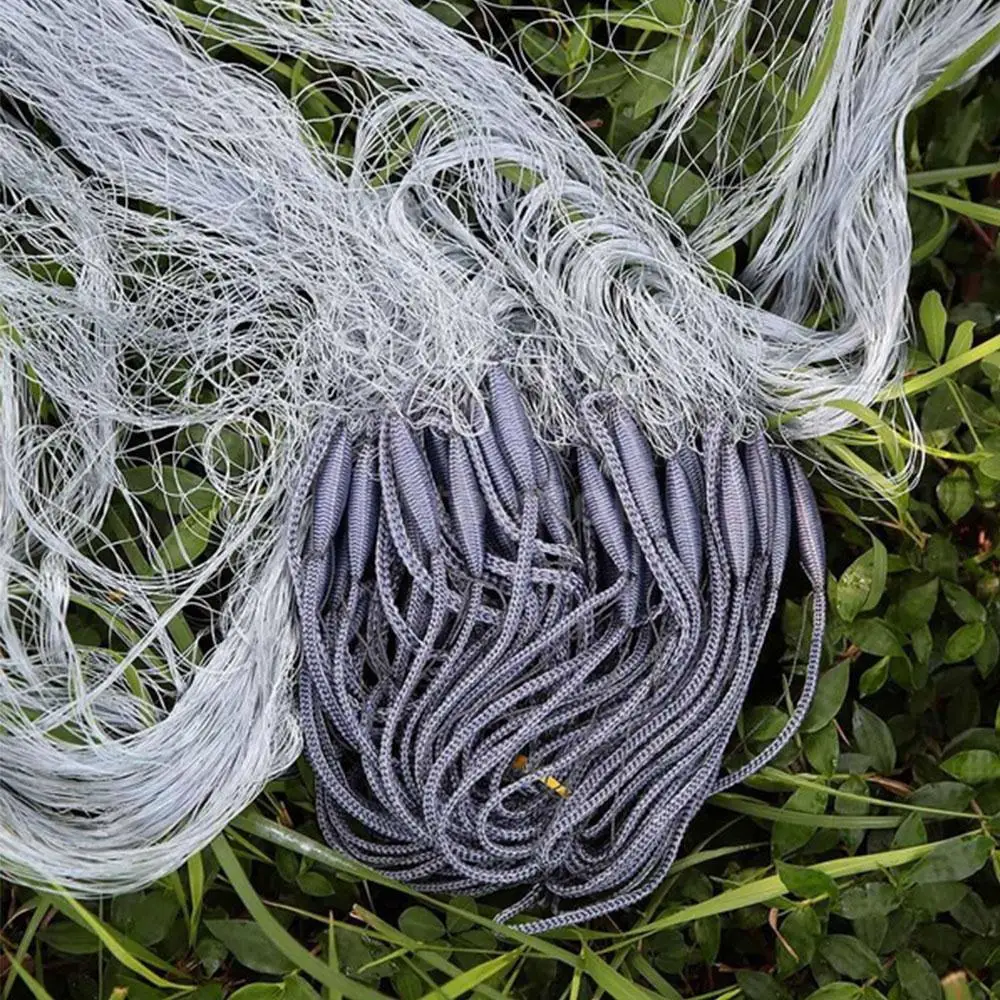 3 этажа Комплексная Рыболовную Сеть Mesh Отверстие Чистая складной ажурные Salvage