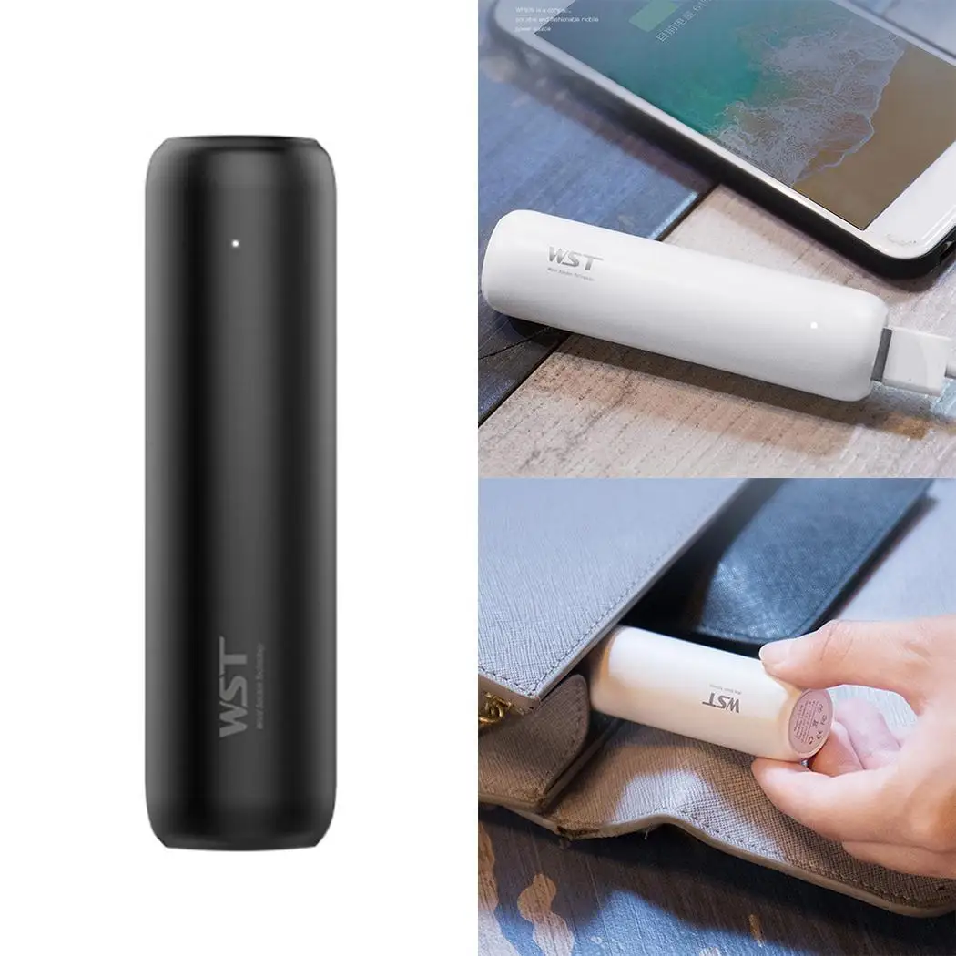 Мини 3350 мАч power Bank креативная губная помада в форме одиночный USB Мобильный Внешний