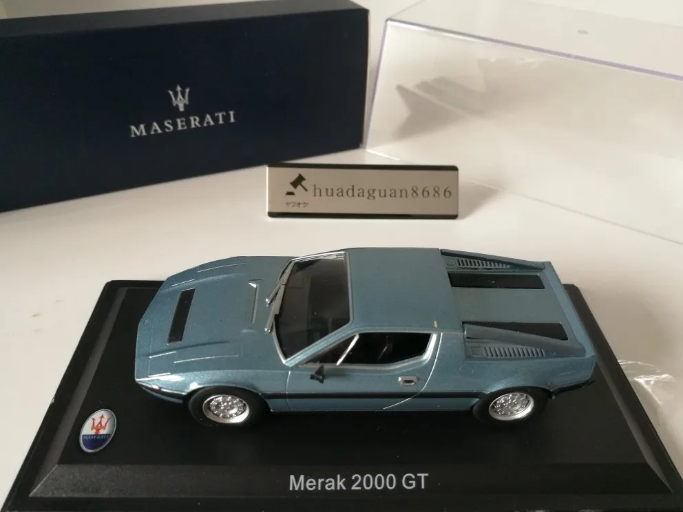 I XO 1:43 Merak 2000 GT литая модель автомобиля металлические игрушки подарок на день рождения для детей