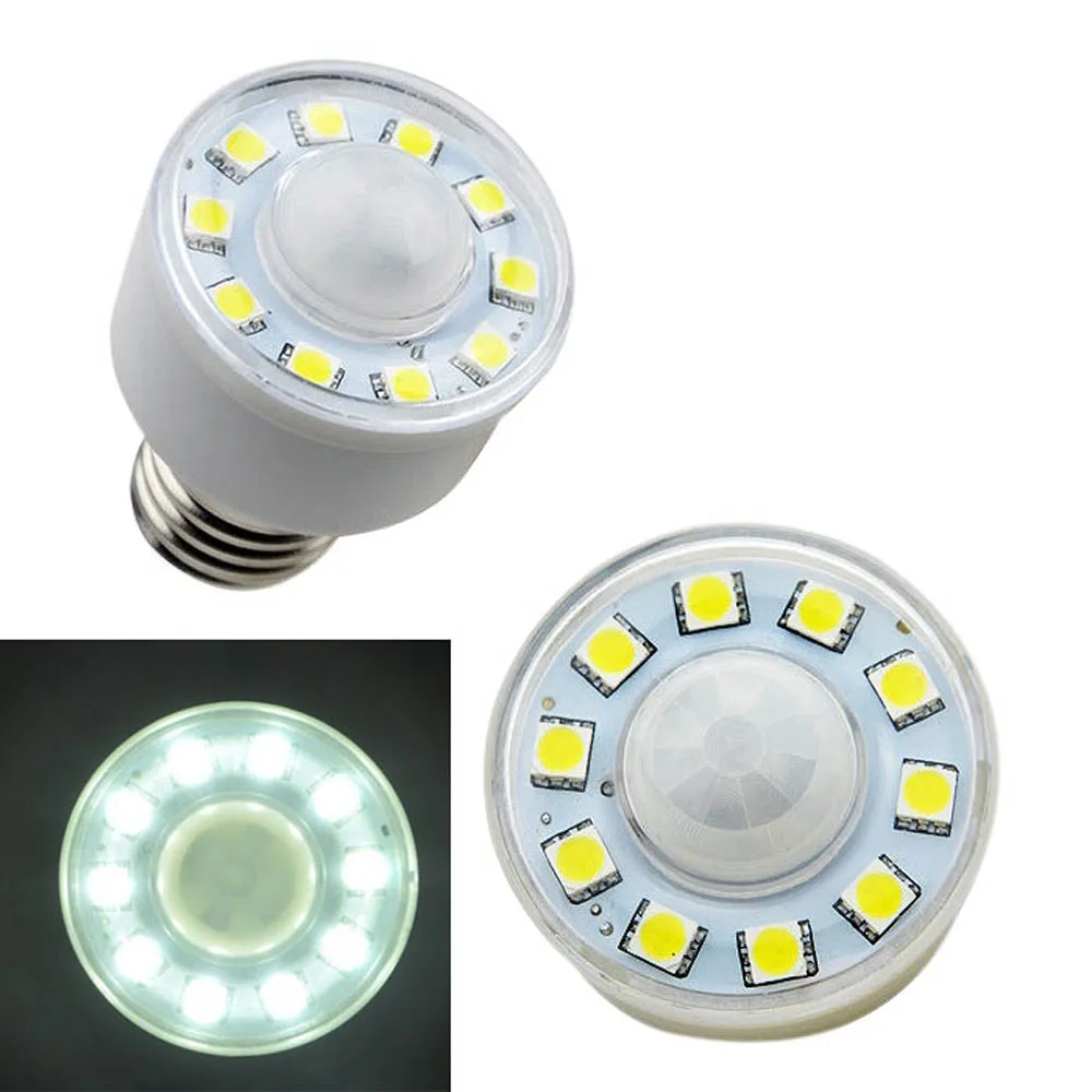 Светодиодсветильник лампа с инфракрасным датчиком движения 3 Вт E27|light bulb energy