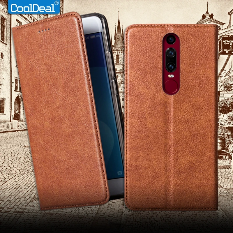 Высококачественный винтажный флип чехол из искусственной кожи для Huawei Mate RS Porsche