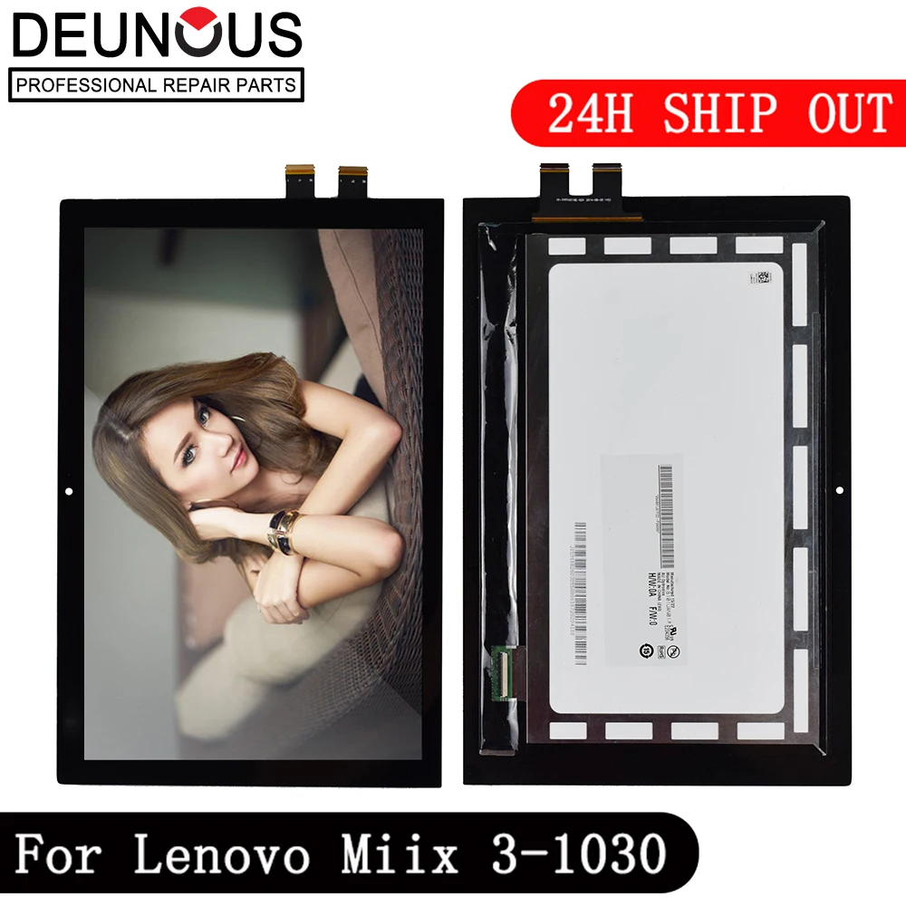 ЖК дисплей + дигитайзер сенсорного экрана стекло в сборе для Lenovo Miix 3 1030 Miix3 FP TPFT10116E