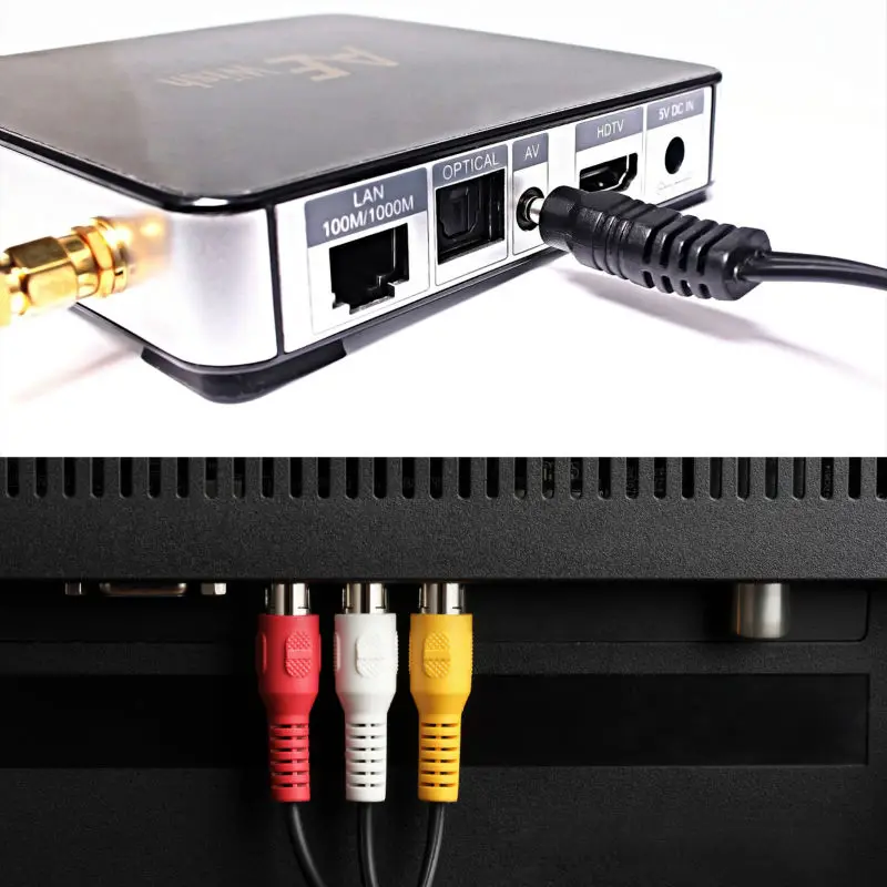 Мм 3 5 мм av-кабель Male до RCA Composite Audio Video Jack кабель штекер X М 1 м для Hi-Fi видео Smart tv Box | - Фото №1