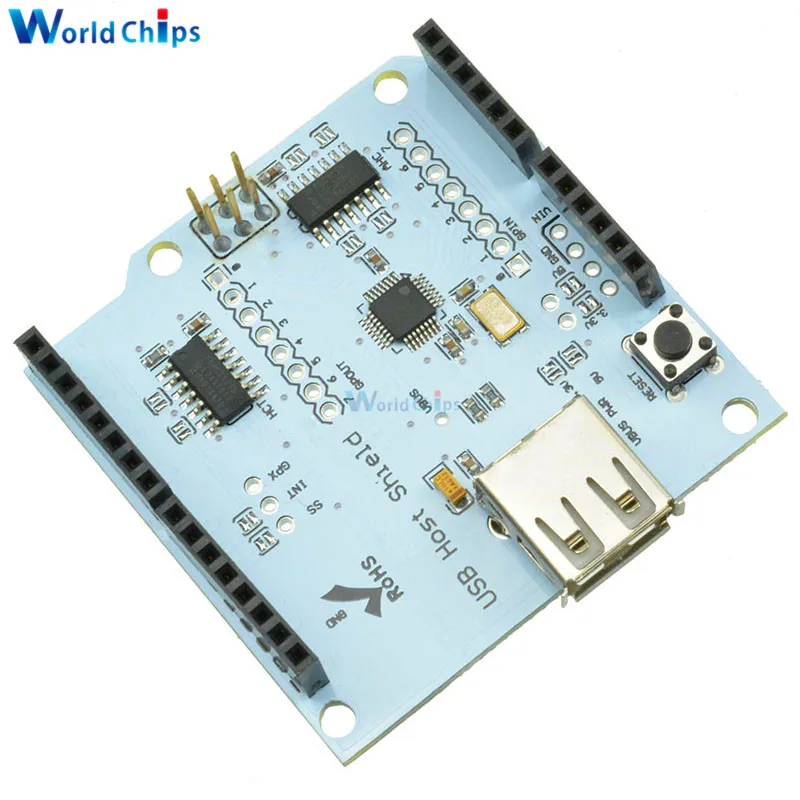 USB-хост Shield 2 0 для Arduino MEGA ADK совместимый с Google Android | Электронные компоненты и