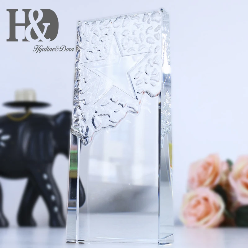 H& D на заказ, креативный, для годовой встречи, кристалл, трофей, надпись, фильм, звезда, награда, стекло, ремесла, украшения, персонализированное, гравировка
