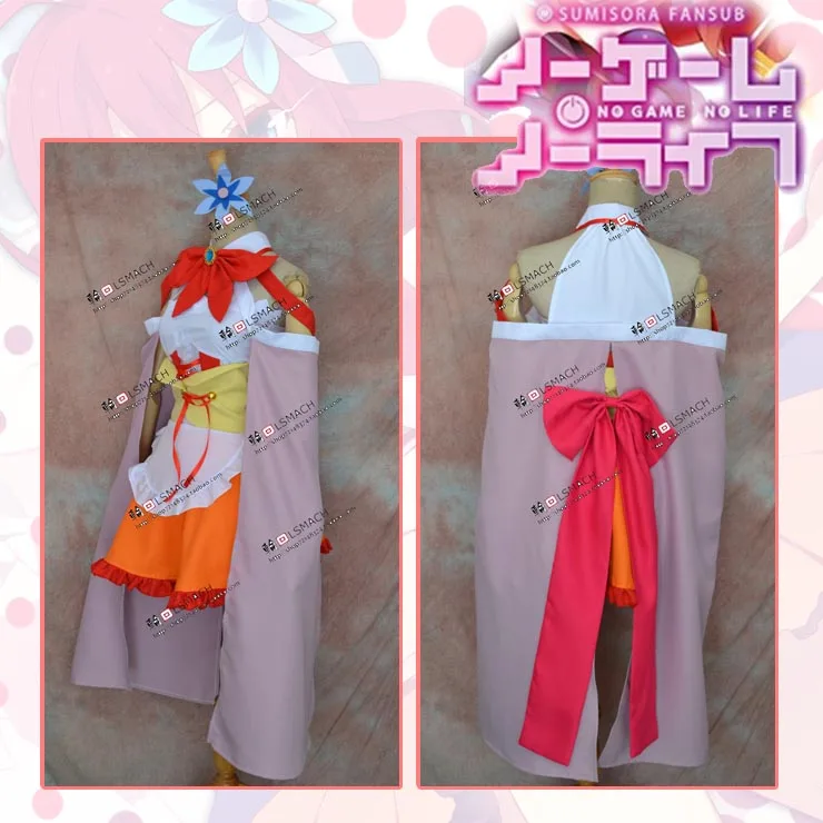 Индивидуальная Мода Аниме без игры нет жизни косплей одежда Стефани Дора костюм
