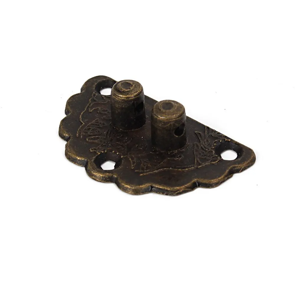 Упаковка из 6 декоративных железных коробок для ювелирных изделий замок скобы 3x3