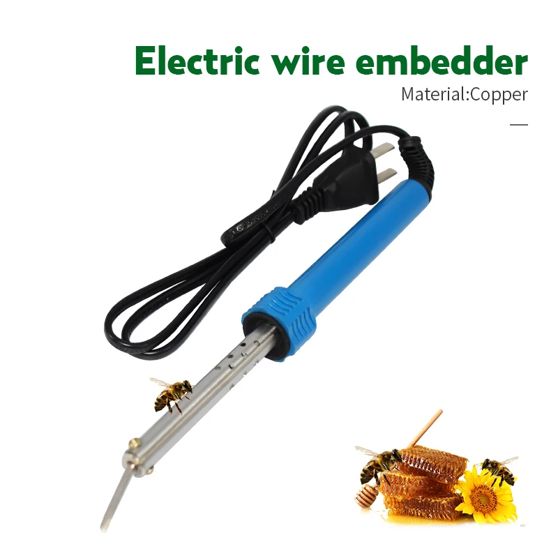 220 В 30 Вт электрическая зубчатая проволока Embedder Beehive Nest Box Burying Heating Installation Tools