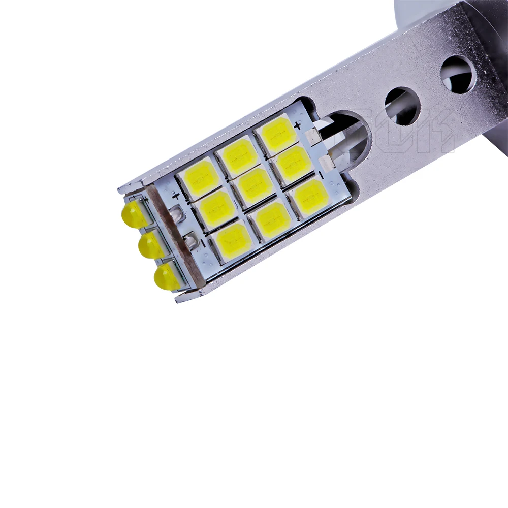 2 шт. белый h1 h3 18SMD 2835 Светодиодный чип cree 24 Вт H1 светодиодный ная сменная лампа для