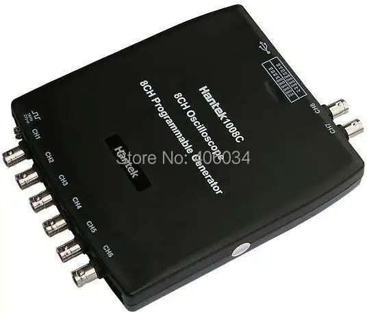 Высокая точность hantek1008b 8ch USB Авто Scope/DAQ/8ch генератор 8 Каналы автомобильный