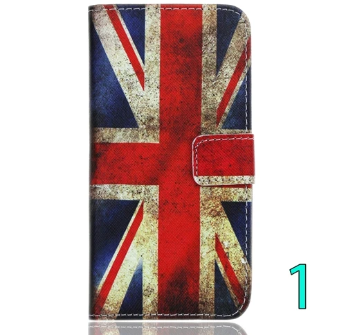 Винтажный чехол для Wiko Jerry 3 кошелек с узором кожаная сумка Coque/чехол для Wiko Jerry 3 - Цвет: 1