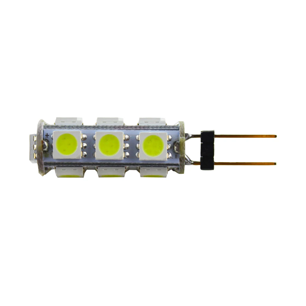 TraceBest 4 шт. белый G4 13 SMD светодиодный 5050 AC/DC 12V RV морской катер Camper светильник лампы